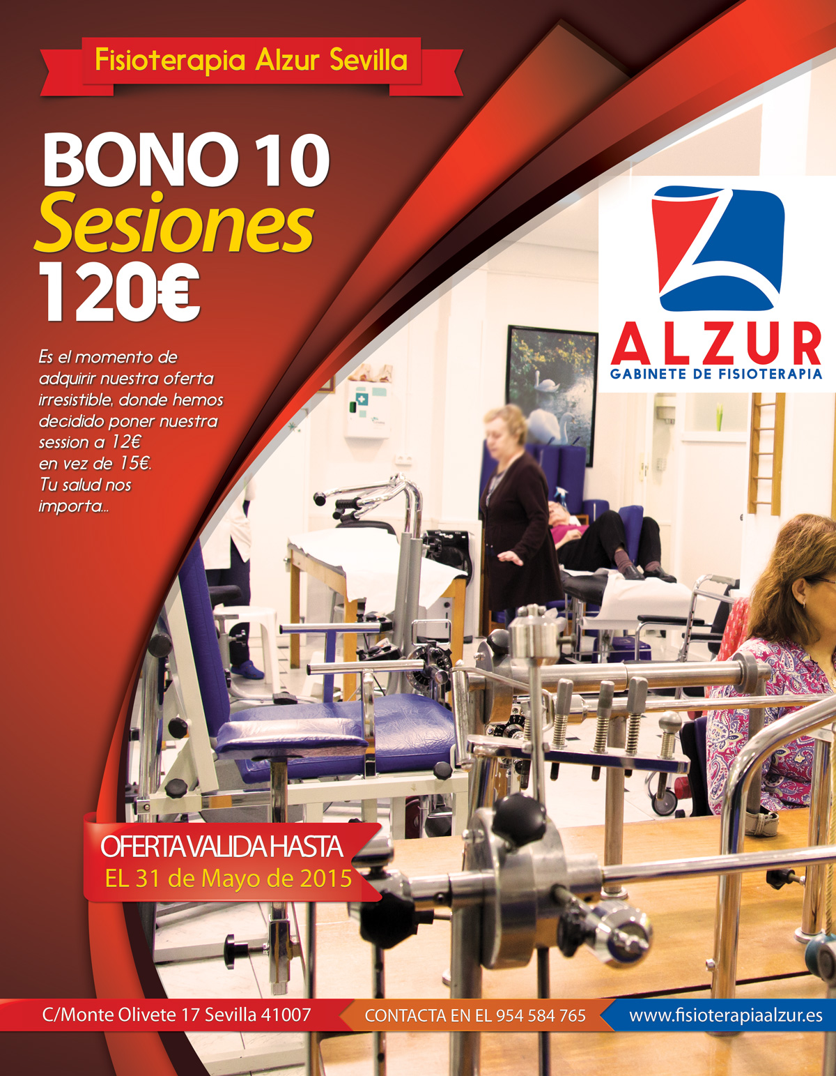 Oferta bono 10 sesiones 120€